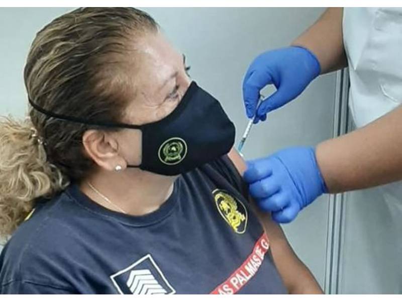 The SCS pass 1,000,000 vaccines administered in the Canary Islands