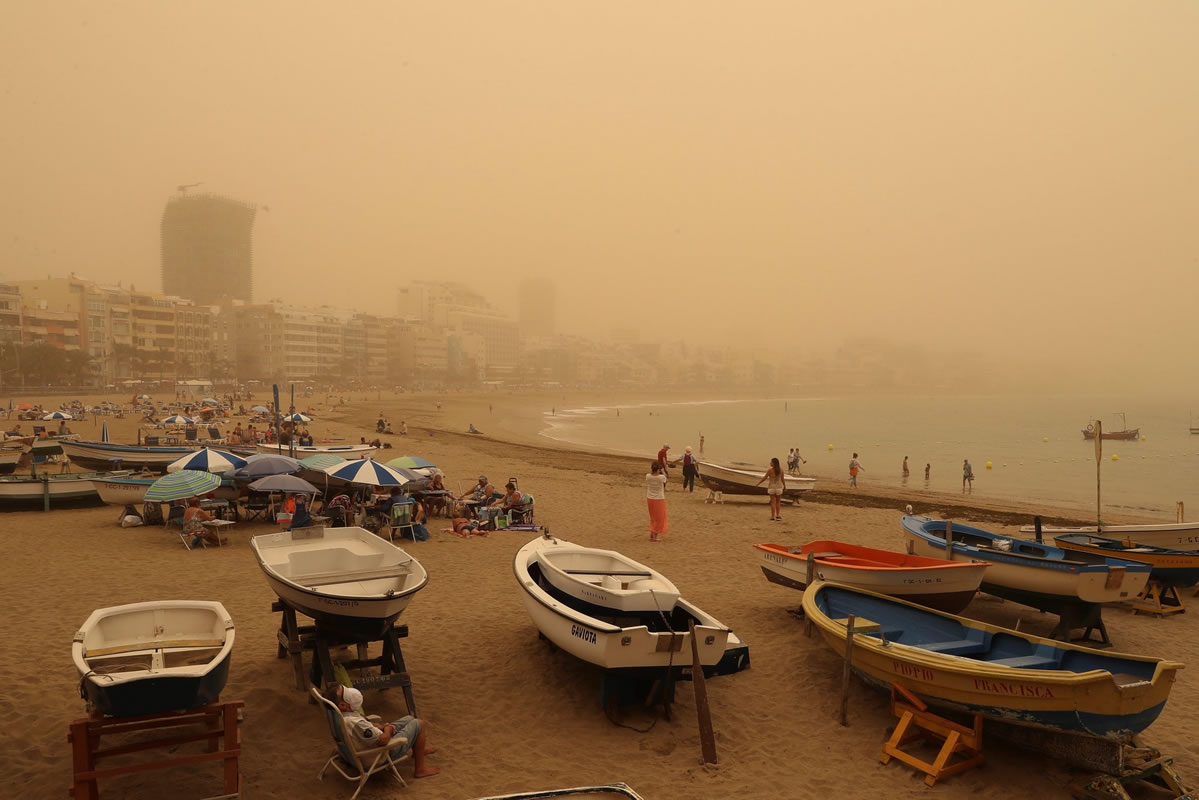 A calima and temperatures of 38 degrees are on the way