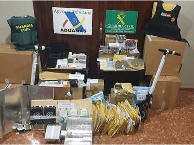 Drugs gang arrested in Callao Salvaje in the south of Tenerife