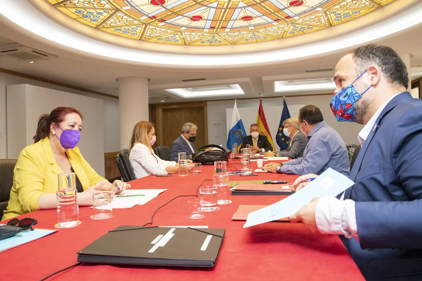 The Governing Council is studying options to stop spread of virus in Tenerife