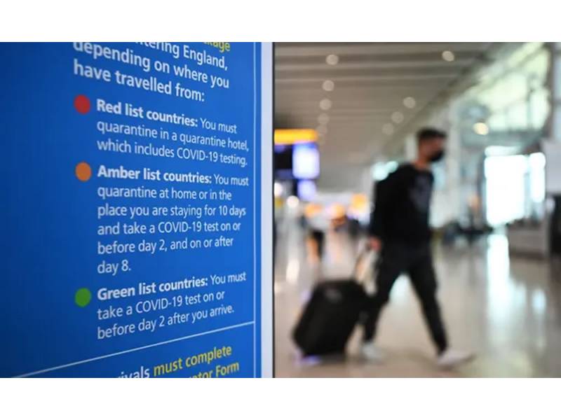 UK is considering no quarantine from amber list countries if fully vaccinated