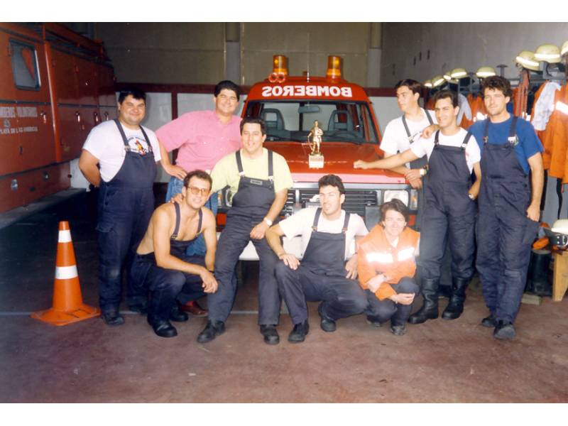 Adeje Volunteer Firefighters are celebrating their 35th anniversary