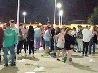 Police break up a ‘botellon’ of 50 people in Guargacho in the south of Tenerife
