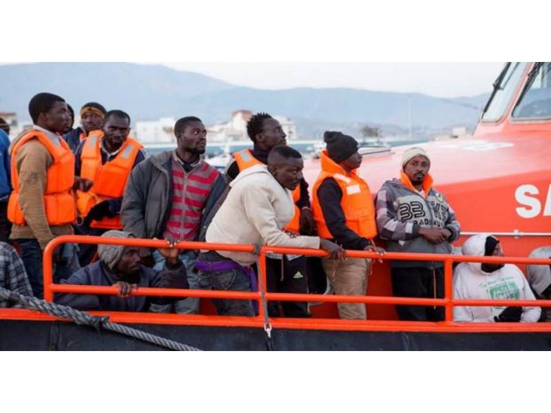 592 irregular immigrants have arrived in eight days and numbers are increasing