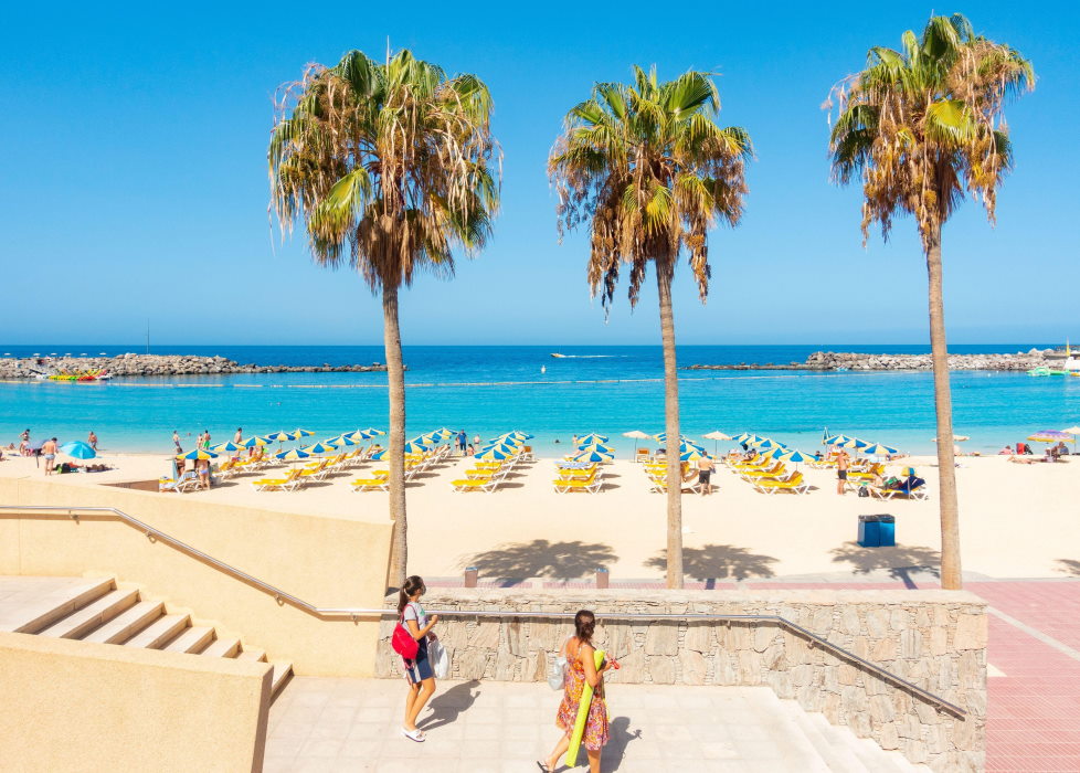 Temperatures hit 40.6 degrees in the Canary Islands yesterday