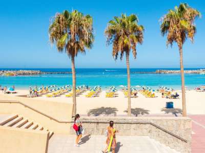 Temperatures hit 40.6 degrees in the Canary Islands yesterday