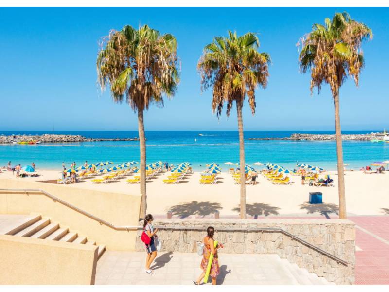 Temperatures hit 40.6 degrees in the Canary Islands yesterday
