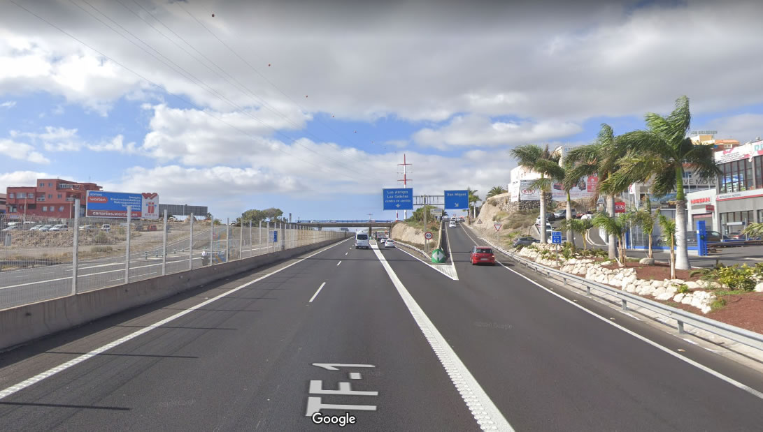 More major traffic diversions on the TF-1 at Las Chafiras from tomorrow