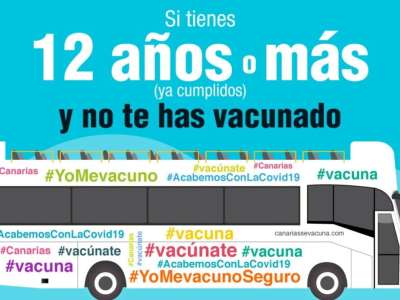 The Vacuna Bus is coming to the south of Tenerife!