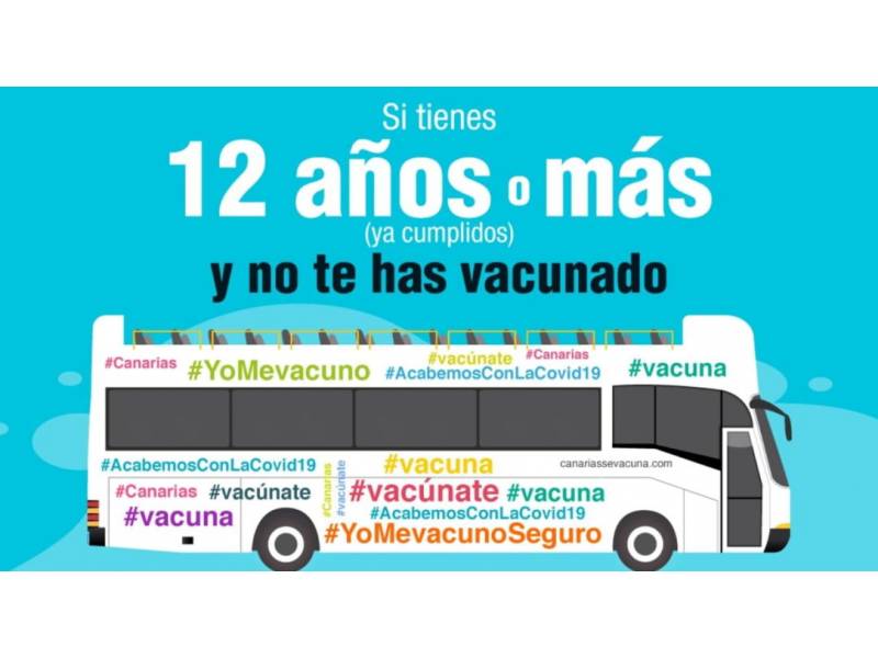 The Vacuna Bus is coming to the south of Tenerife!