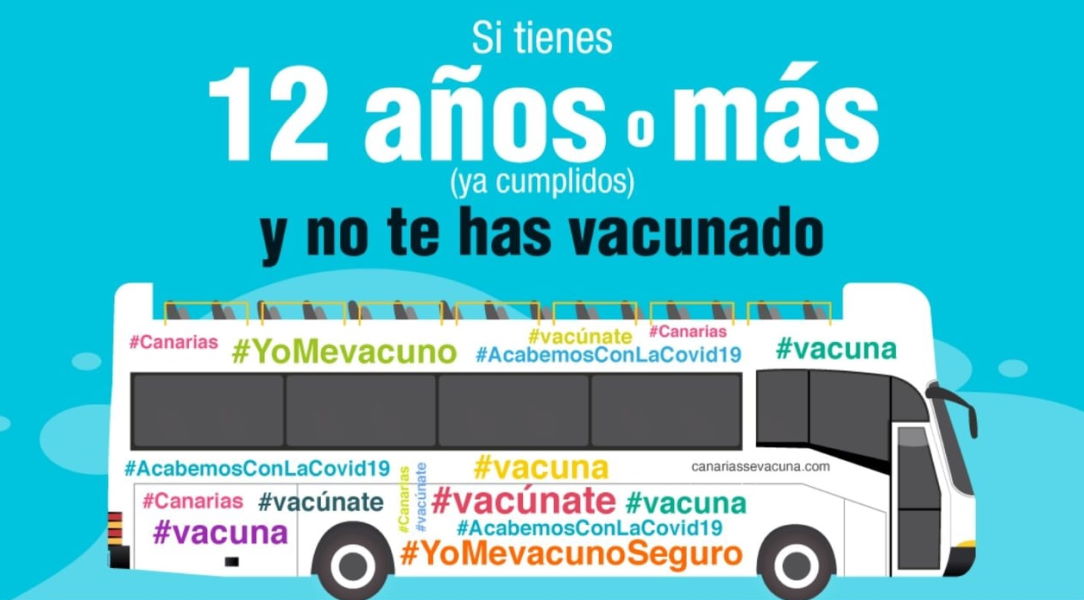 The Vacuna Bus is coming to the south of Tenerife!