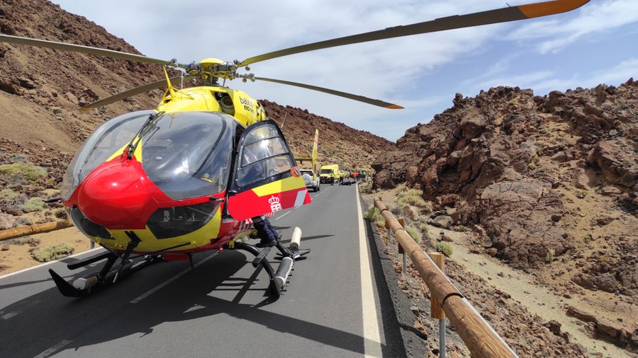 Motorcyclist killed in accident on Mount Teide