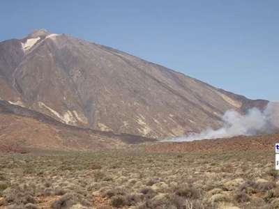 Fire outbreak reported in Teide National Park