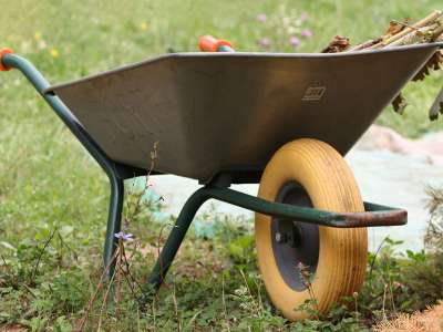 Elderly man taken to health centre in a wheelbarrow because ambulance can’t reach house