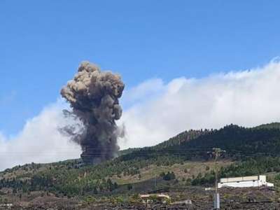 Volcanic eruption starts on La Palma