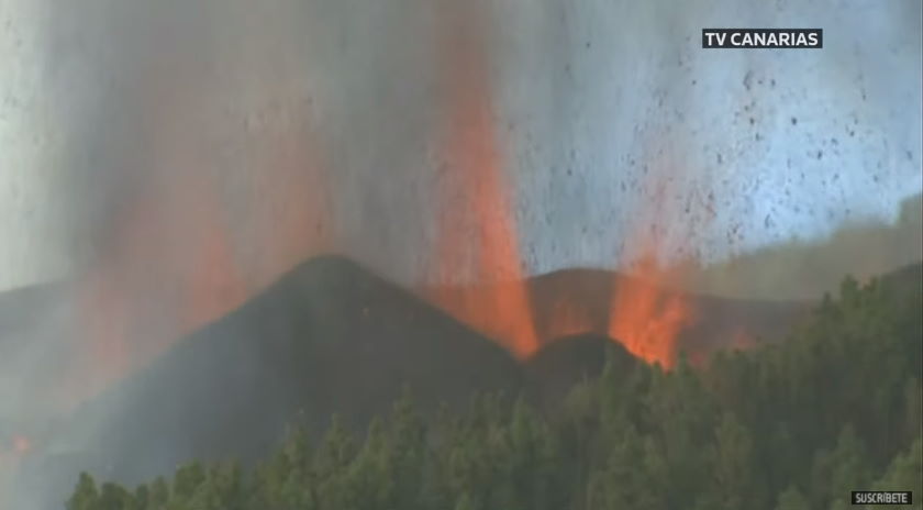 La Palma is now on level 2 Red Alert for volcanic risk