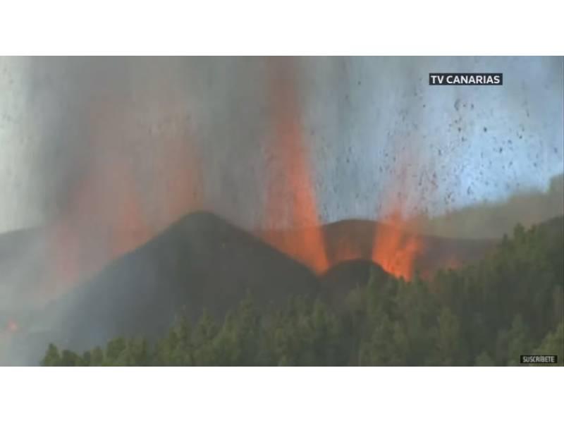 La Palma is now on level 2 Red Alert for volcanic risk
