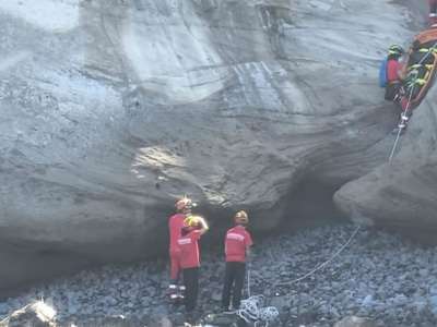 Dead body of a woman found on a beach in Los Gigantes