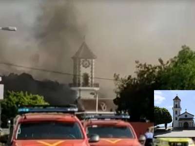 VIDEO: Lava flows demolish Todoque church in a new wave of destruction