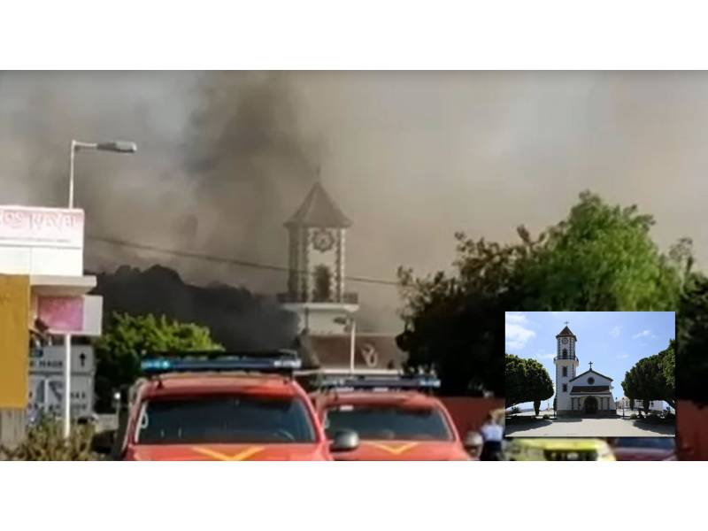VIDEO: Lava flows demolish Todoque church in a new wave of destruction
