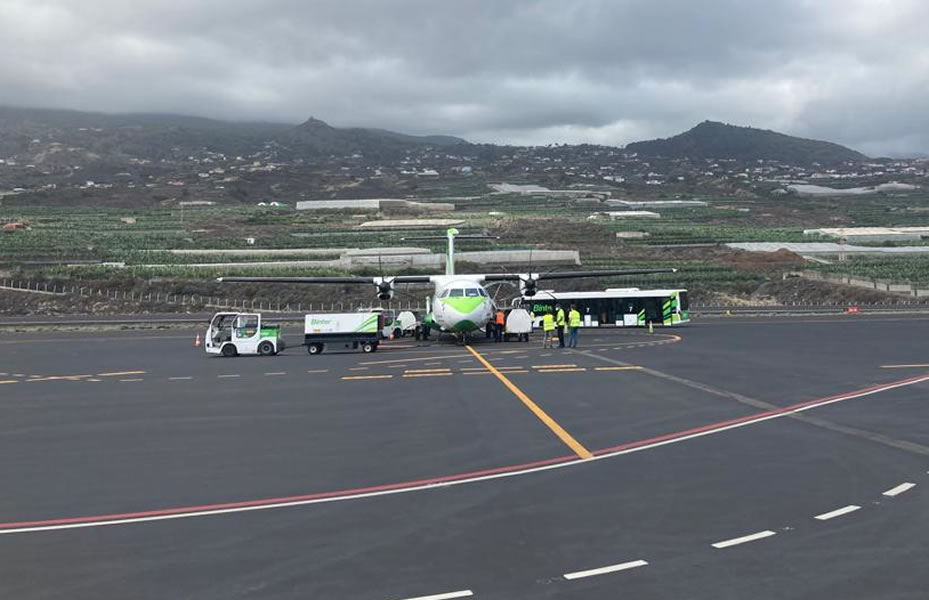Binter starts flights with La Palma again after five days