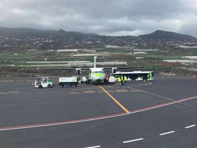 Binter starts flights with La Palma again after five days