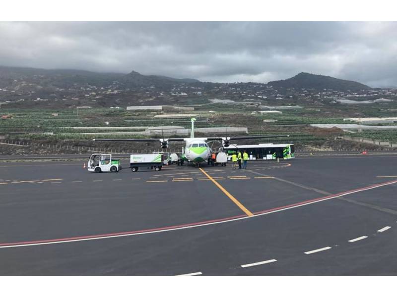 Binter starts flights with La Palma again after five days