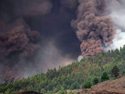 3,500 people confined to their homes due to worsening air quality in La Palma