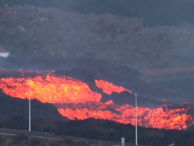 New flows increase the destruction of the La Palma volcano