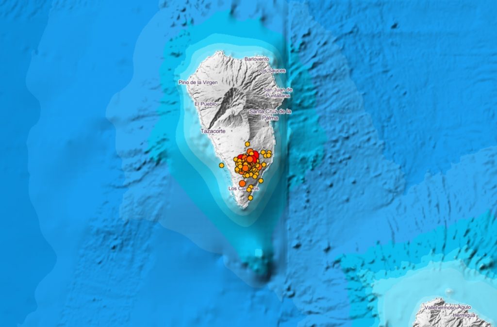 La Palma registers the most intense earthquake so far of 4.6 degrees this morning