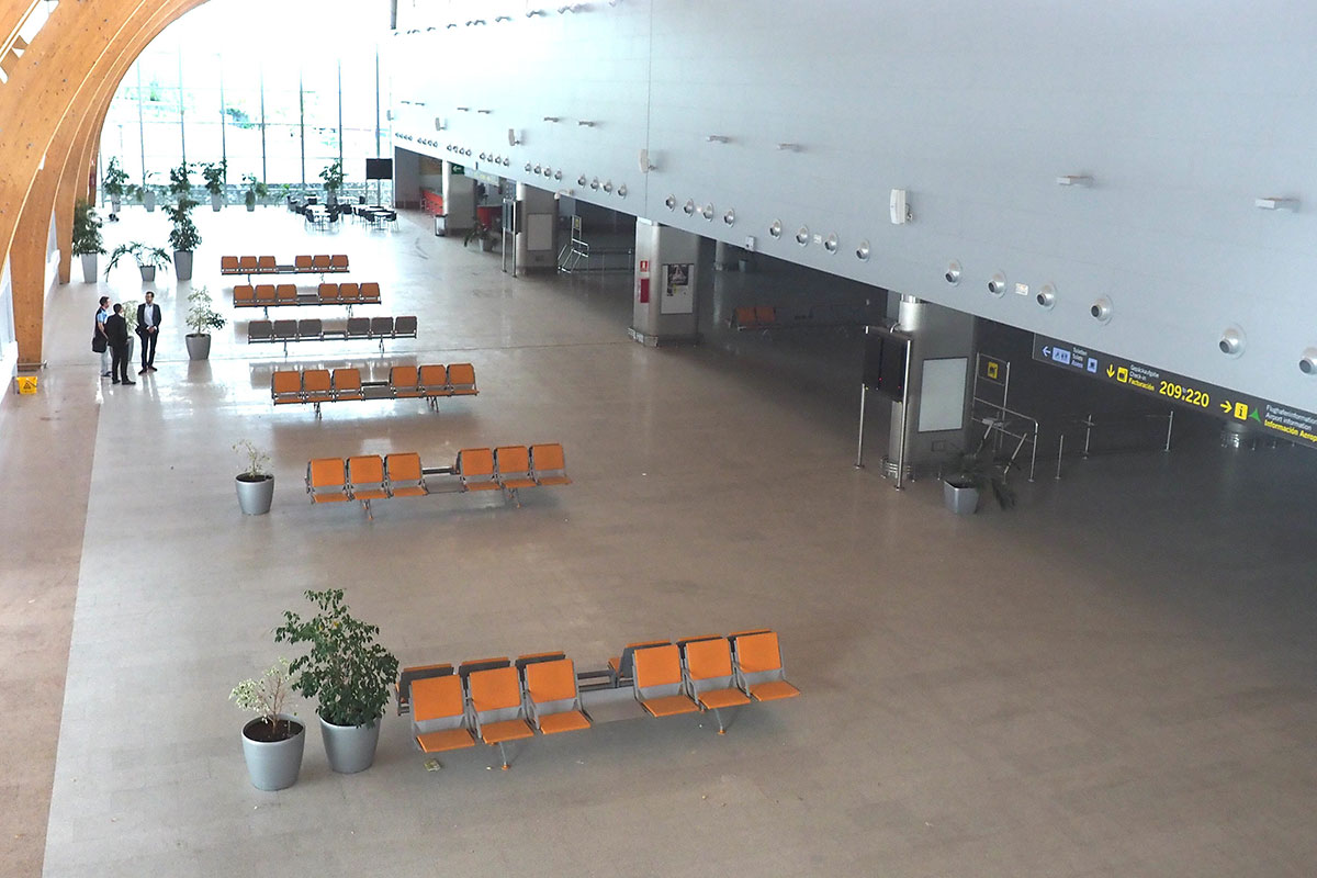 Five new boarding gates open at Tenerife South airport today 