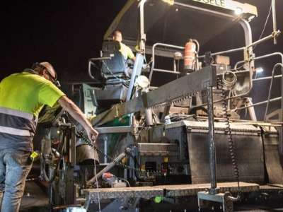 TF-1 resurfacing continues from Sunday night in Adeje with three junctions closed