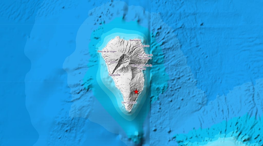 A 4.8 earthquake in La Palma has been felt in Tenerife, including the south