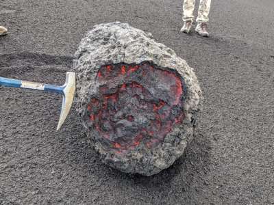 VIDEO: They reiterate the danger of volcanic ‘bombs’ on La Palma