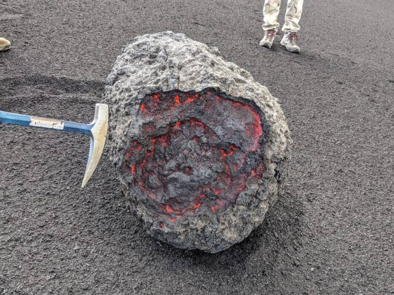VIDEO: They reiterate the danger of volcanic ‘bombs’ on La Palma