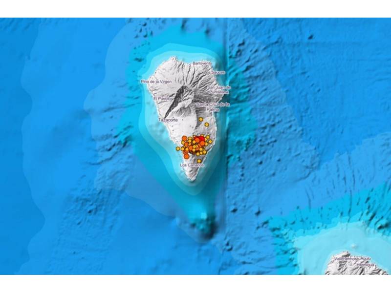 La Palma registers an earthquake of magnitude 5, felt in Tenerife