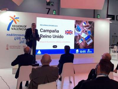 Ministers use World Travel Market to demand change of 90 day rule for Brits visiting Spain 