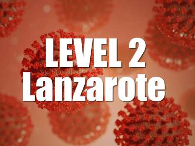 Lanzarote rises to level 2 and the rest of the Islands remain at Level 1