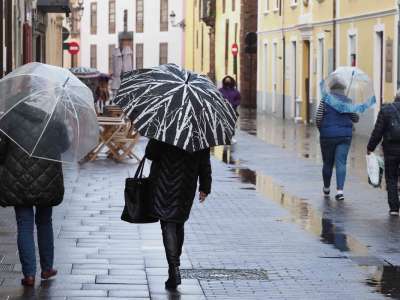 Yellow warning for heavy rains in Tenerife and La Palma on Thursday