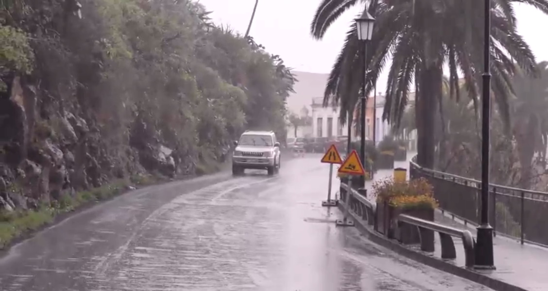 The Canary Islands had over 3,000 lightning strikes last night due to storms