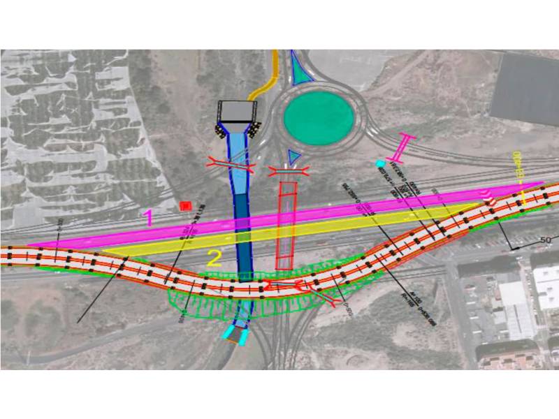 Chafiras motorway diversion ‘loop’ being removed this weekend