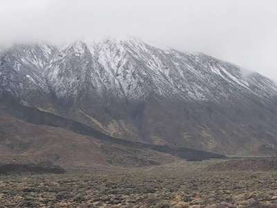 Tenerife had the most rain in Spain yesterday and Teide has first snow