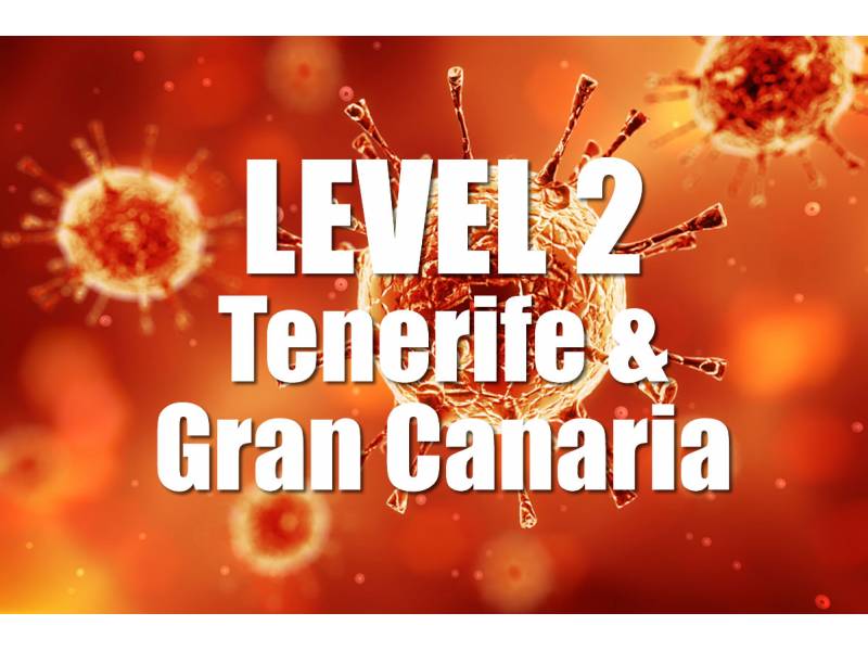 OFFICIAL: Tenerife and Gran Canaria go up to alert Level 2