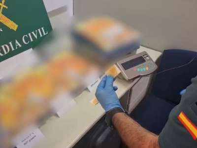 VIDEO: Man arrested at Lanzarote airport with 20 kilos of heroin disguised as flour