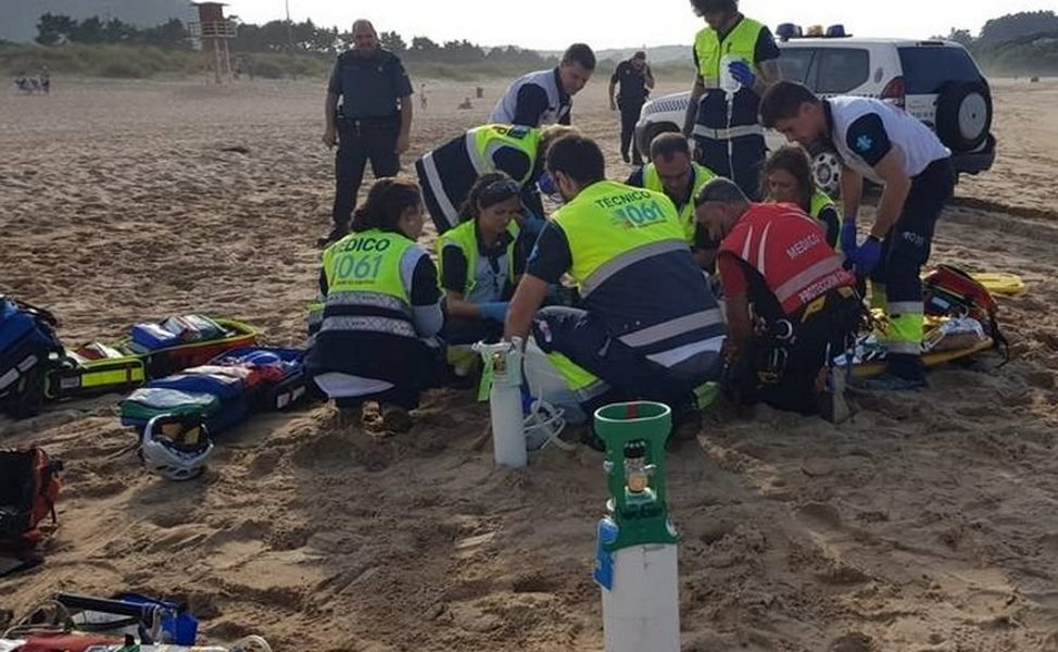 A man dies after being rescued from the sea in Lanzarote 