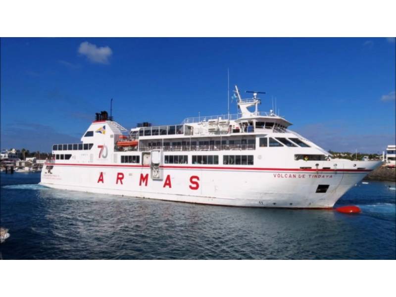 Armas will start operating from the new port of Playa Blanca on Wednesday Armas will start operating from the new port of Playa Blanca on Wednesday