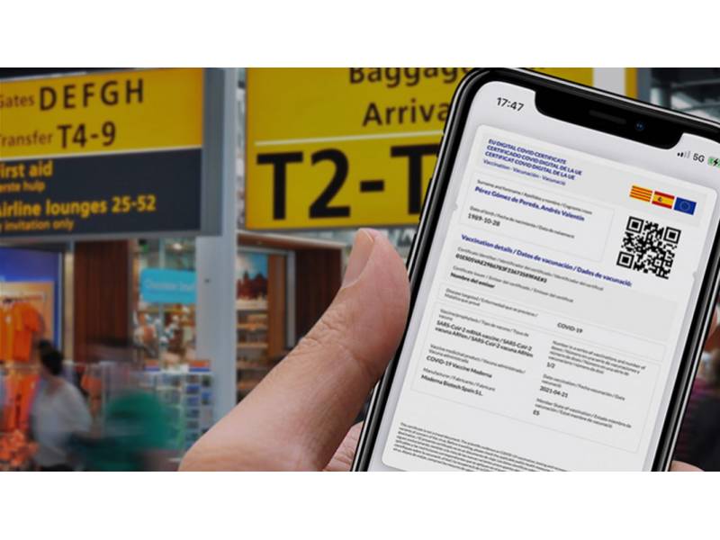 EU rule that the Covid Certificate for travel will expire after 270 days