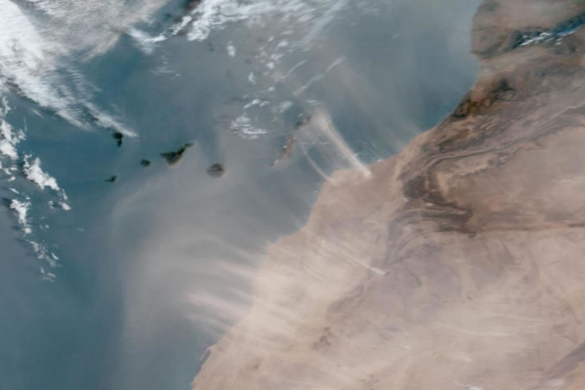The calima descends on the Canary Islands and is more intense than expected