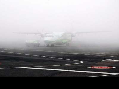 Rain and fog is causing problems at Tenerife North airport