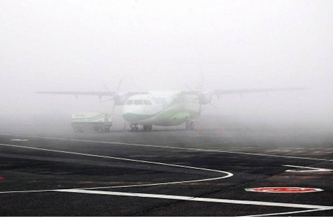 Rain and fog is causing problems at Tenerife North airport